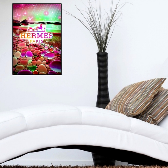 Hermes 11"x17" Framed Wall Art - Picture 2 of 2